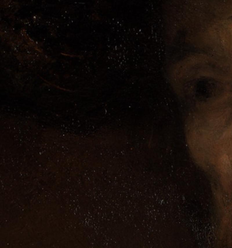 Portrait moderne inspiré par Rembrandt, psychologie et art contemporain